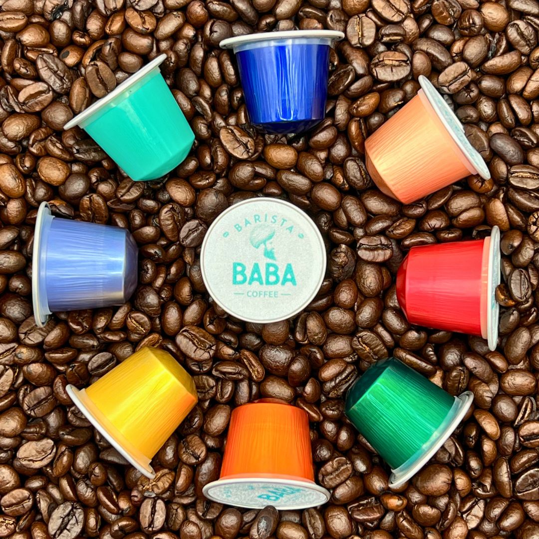 Coffee Pods, 30 Capsules Provocateur Blend, Single Cup Aluminum Coffee Capsules Compatible with The Barista System