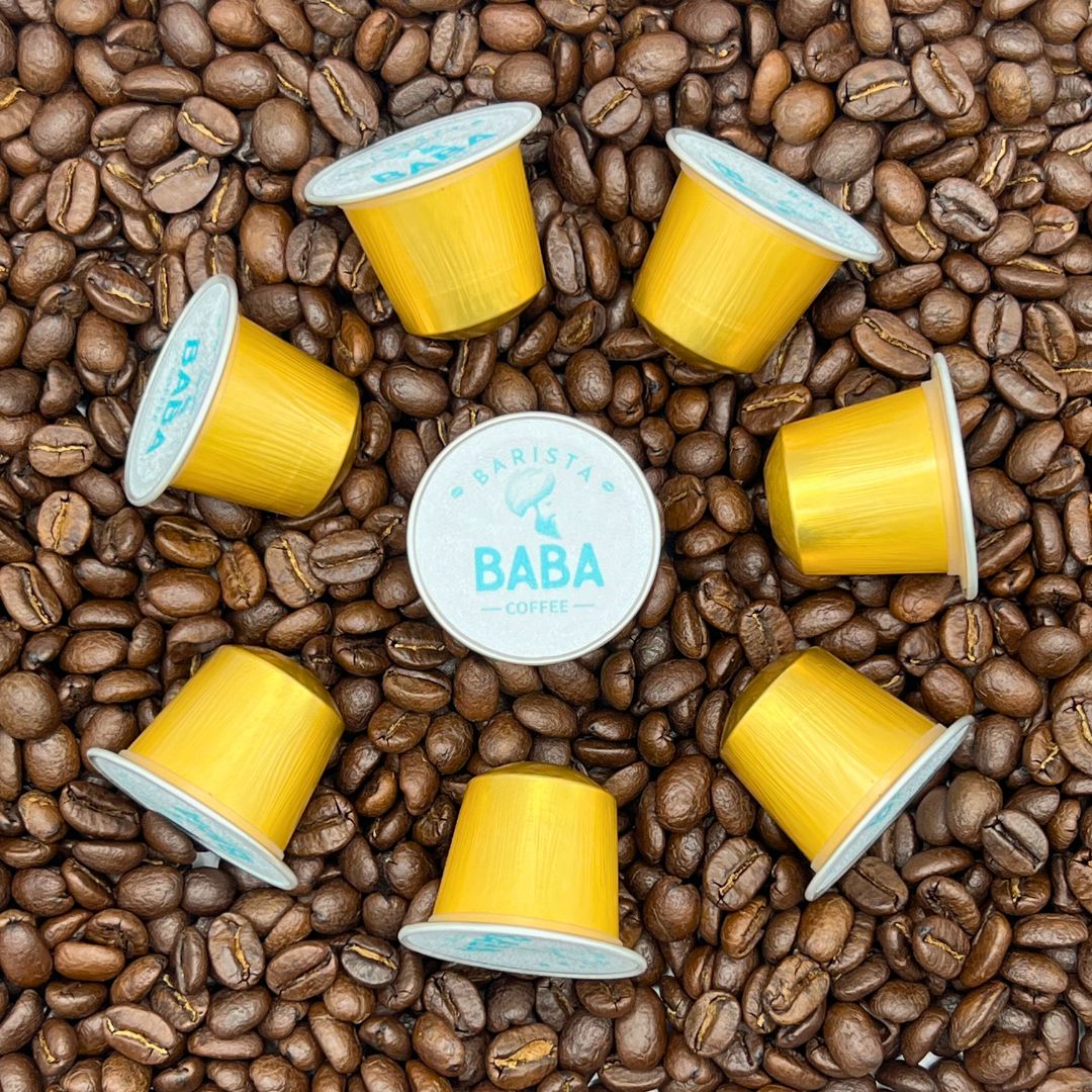 Aussie Arabica Nespresso Compatible Coffee Capsules by Barista Baba Coffee