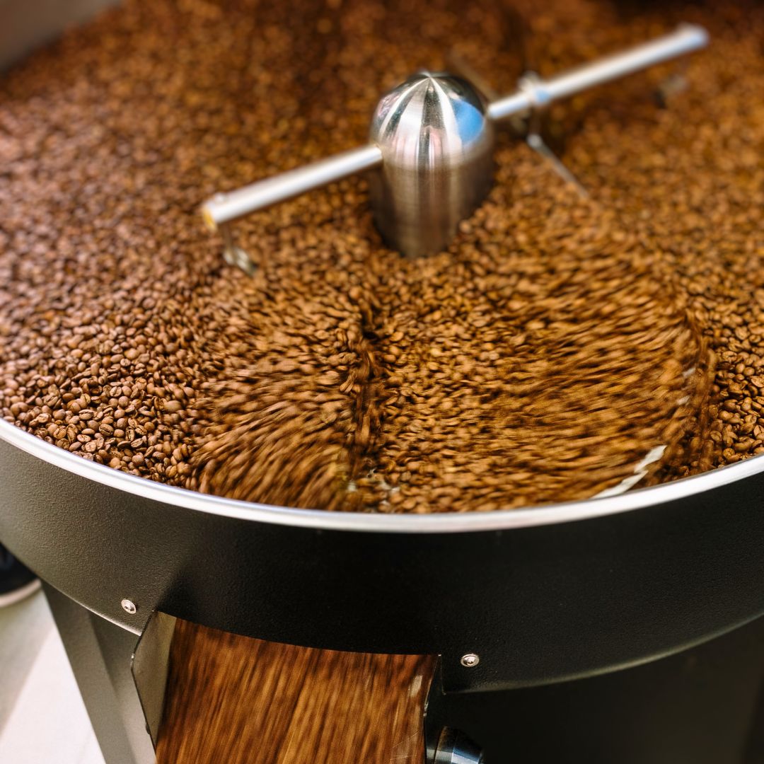 Coffee roasting process